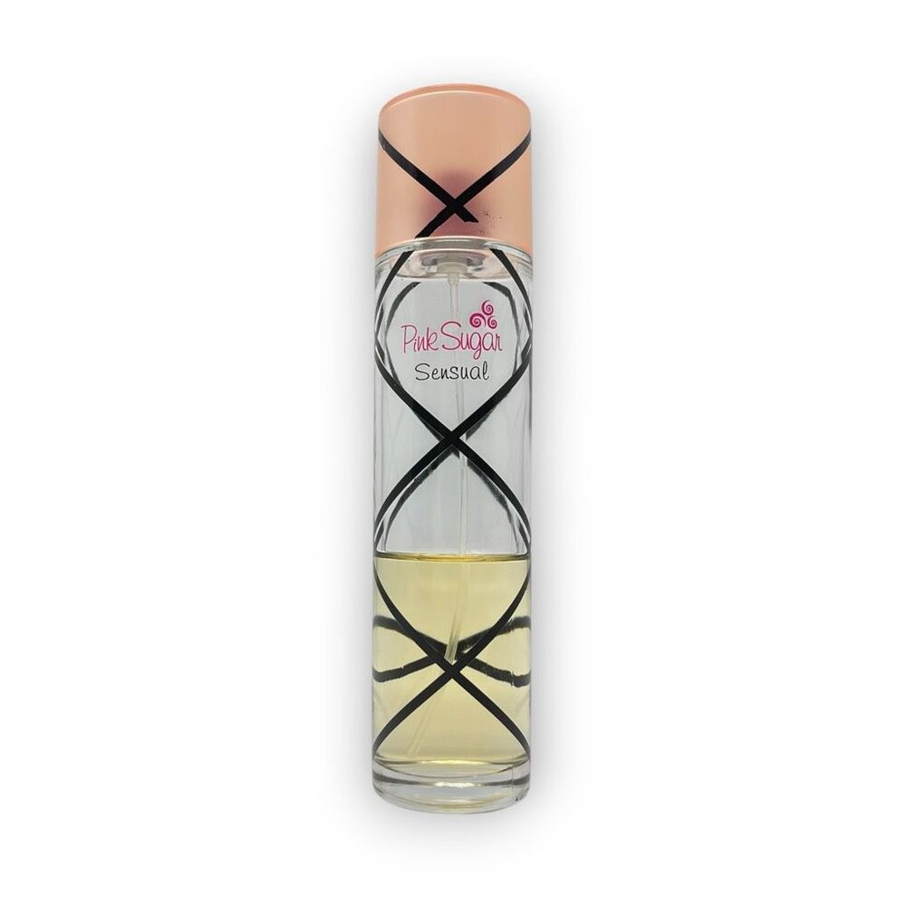 Pink Sugar Sensual 3.4 Oz 100ml Spray Eau de Toilette Perfume 40% Full